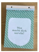 Notizen: Was macht dich nervös?