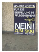 Abstimmungsplakat Nein zum SKIG